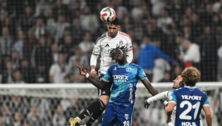 Samsunspor-Beşiktaş maçında 3 yıldız yok!