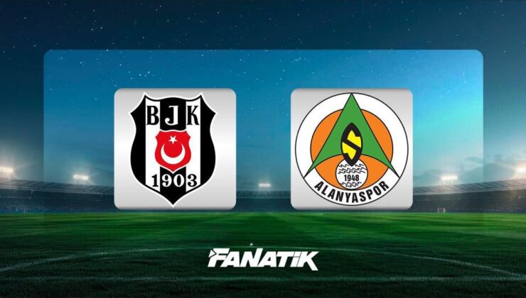CANLI | Beşiktaş – Alanyaspor maçı Canlı Anlatım – BJK – ALY maçı kadrosu, skoru ve istatistikleri
