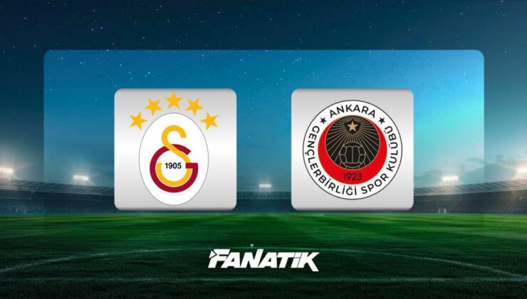 CANLI |Galatasaray – Gençlerbirliği maçı ne zaman, saat kaçta hangi kanalda?