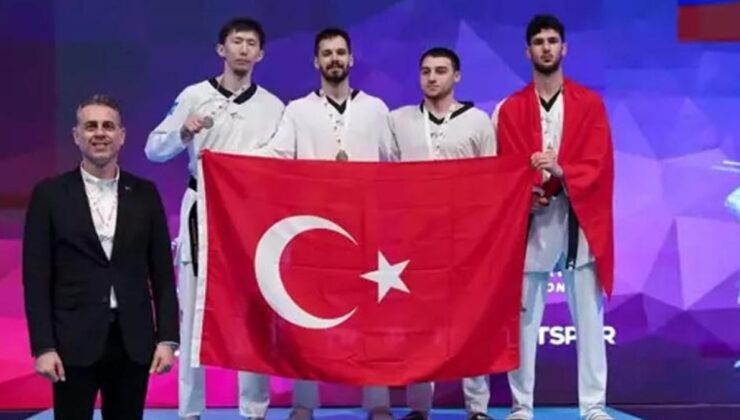 Taekwondo Turnuvası tamamlandı! Ferhat Can Kavurat Türkiye Açık’taki 2. altınını aldı