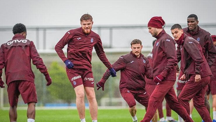 Trabzonspor, Alanyaspor maçı hazırlıklarına devam etti