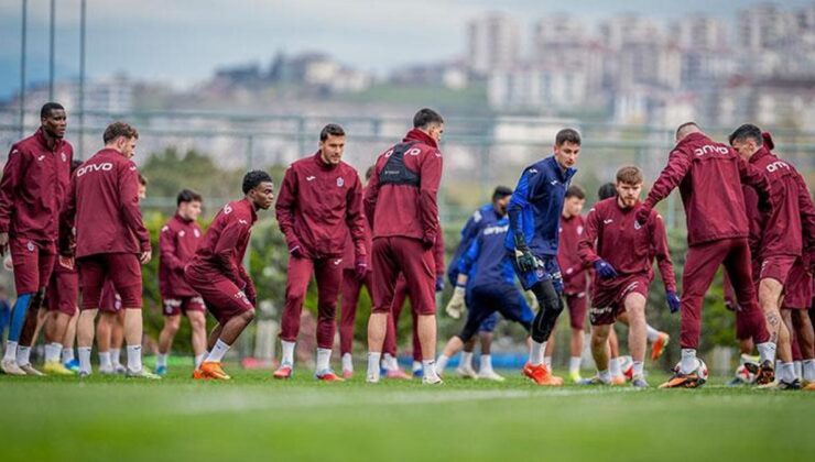 Trabzonspor, Alanyaspor maçı hazırlıklarını sürdürdü
