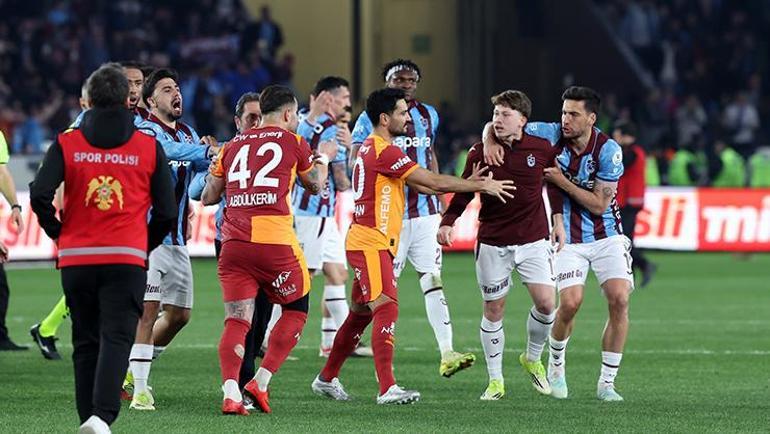 Trabzonspor-Galatasaray derbisi sonrası ağır fatura yolda Ceza yağmuru.....