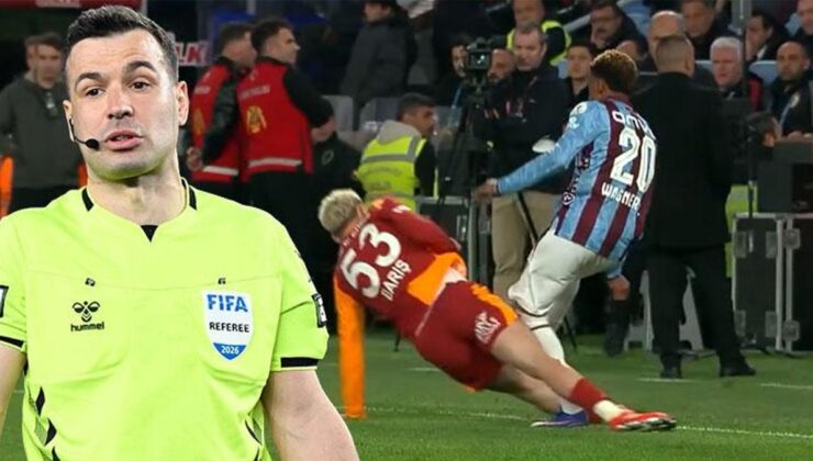 Trabzonspor-Galatasaray maçının VAR kayıtları açıklandı! ‘Kararımda kalacağım’