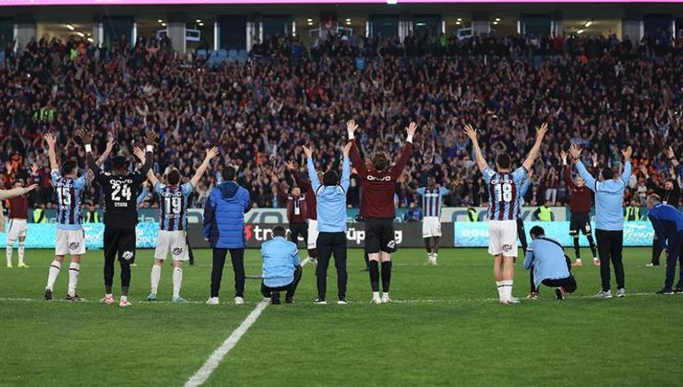 Trabzonspordan tarihi performans Şampiyonluk heyyecanı