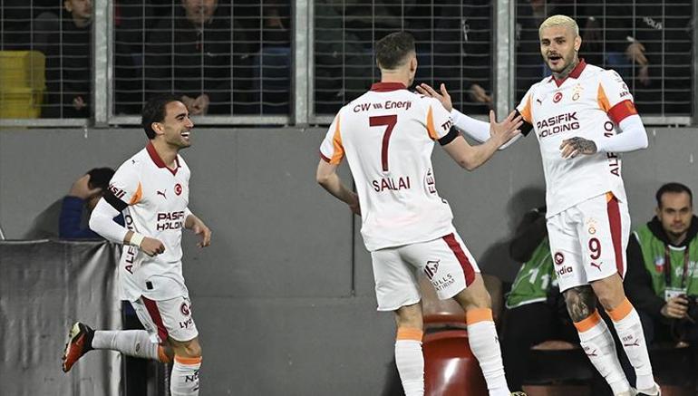 Ve Mauro Icardi, 7 maç sonra yine sahnede Galatasarayın yıldızı soyunma odasından gol attı...