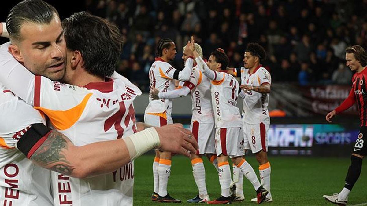 Zirvede fark 4 puan! Aslan kritik deplasmandan kayıpsız döndü! Gençlerbirliği – Galatasaray maç sonucu 1-2