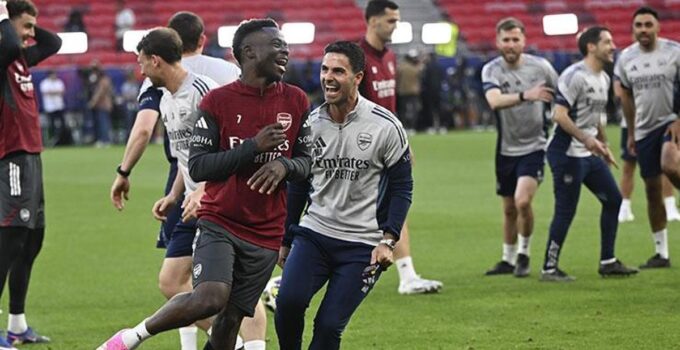 Arsenal dev finalin hazırlıklarını tamamladı