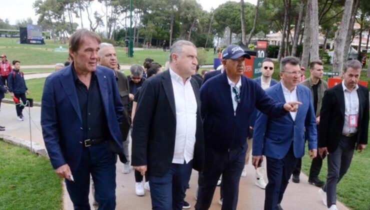 Bakan Bak, Turkish Airlines Open 2026 Golf Turnuvası ödül töreni için Antalya’da