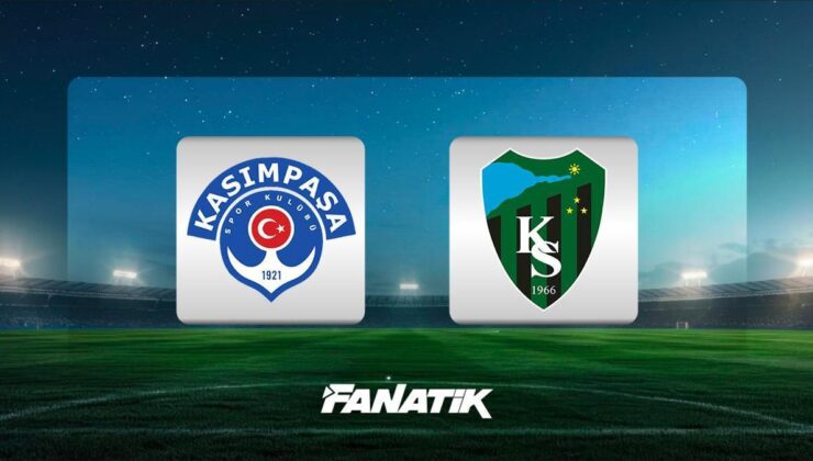 CANLI | Kasımpaşa – Kocaelispor maçı (Süper Lig 32. hafta maçı)