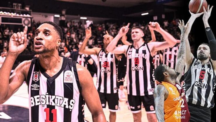 Derbide Kartal pençesi! 25 sayı fark… Beşiktaş GAİN – Galatasaray MCT Technic maç sonucu 108-83