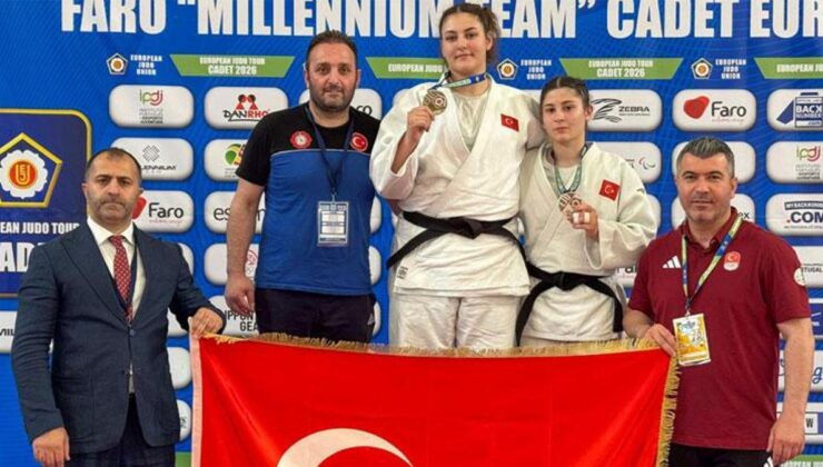 Milli judoculardan Portekiz’de 5 madalya birden