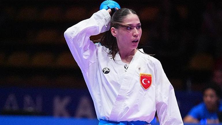 Milli karateci Zümra Rezzan İm, gümüş madalyada kaldı