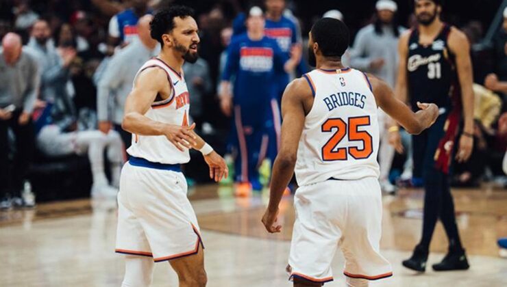 NBA’de Cavaliers’ı yenen Knicks, seride 3-0 öne geçti