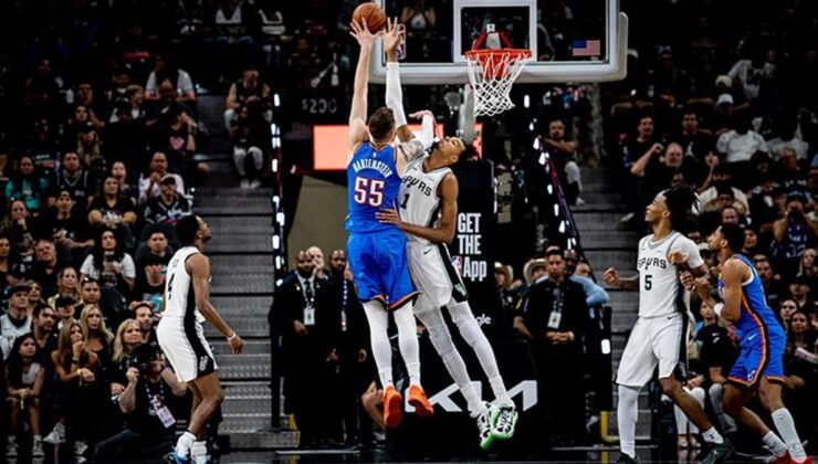 NBA’de Spurs, Thunder’ı yenerek seriyi 2-2 yaptı