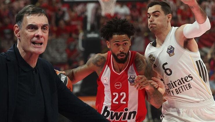 (ÖZET) Olympiacos finalde Real Madrid’i devirdi! EuroLeague’de şampiyonluğa ulaştı | Olympiacos – Real Madrid maç sonucu: 92-85