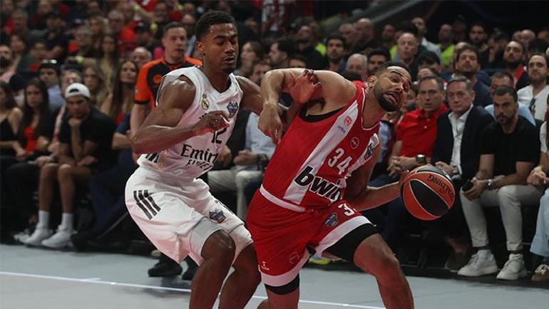 (ÖZET) Olympiacos finalde Real Madridi devirdi EuroLeaguede şampiyonluğa ulaştı | Olympiacos - Real Madrid maç sonucu: 92-85