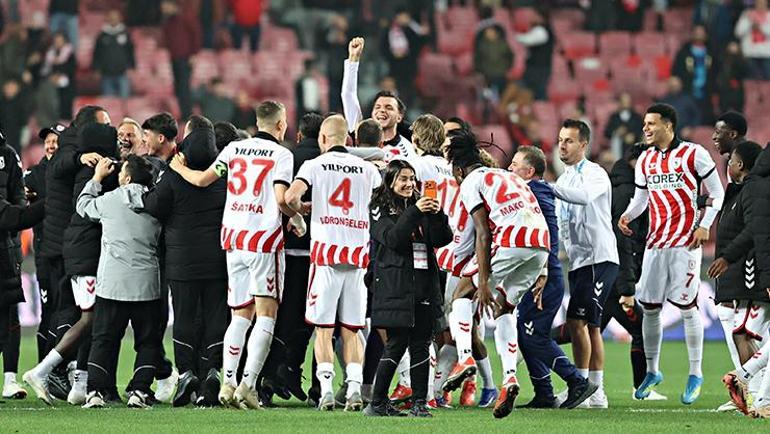 Samsunspor Galatasaraya kabusu yaşattı Burukun en farklı yenilgisi...