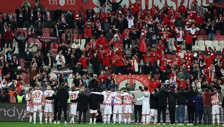 Samsunspor’dan Galatasaray’a ‘boynu bükükler!’ 4-1 sonrası olay şarkı
