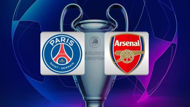 CANLI |Paris Saint-Germain – Arsenal maçı canlı anlatım PSG ARSENAL maçı kadroları, skoru ve istatistikleri