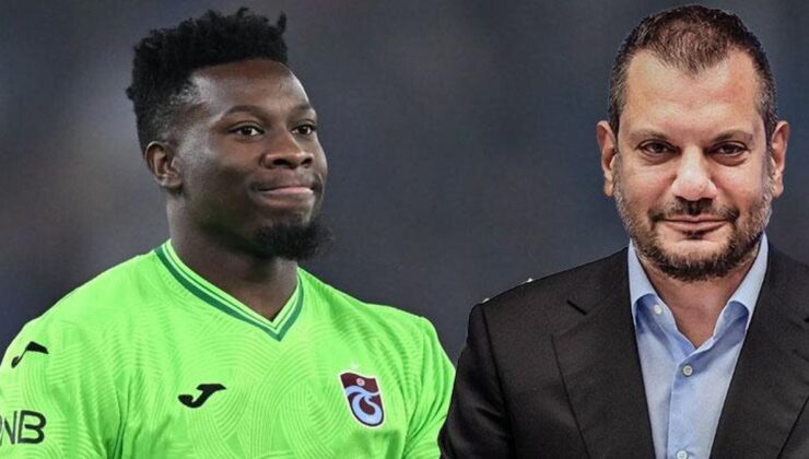 Trabzonspor’dan Andre Onana kararı! Ertuğrul Doğan bizzat devrede