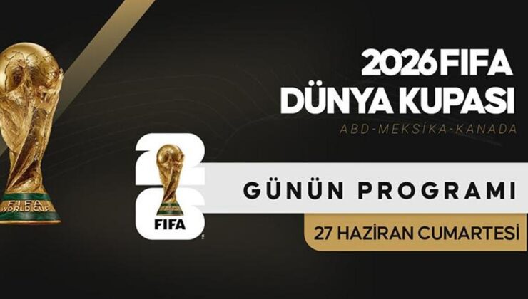 2026 FIFA Dünya Kupası’nda heyecan yarın 4 maçla devam edecek