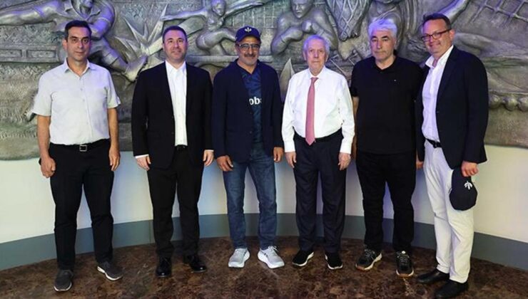 Aziz Yıldırım, Hamdi Ulukaya’yı ağırladı