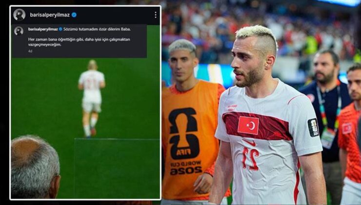 Barış Alper Yılmaz’dan açıklama: Sözümü tutamadım, özür dilerim baba!