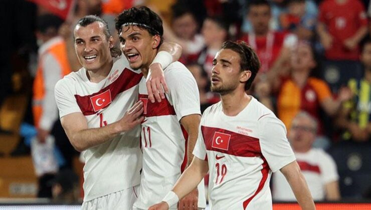 Can Uzun formayı kaptı, ilk milli golünü Kuzey Makedonya’ya attı