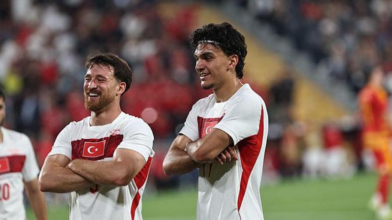 Can Uzun formayı kaptı, ilk milli golünü Kuzey Makedonyaya attı