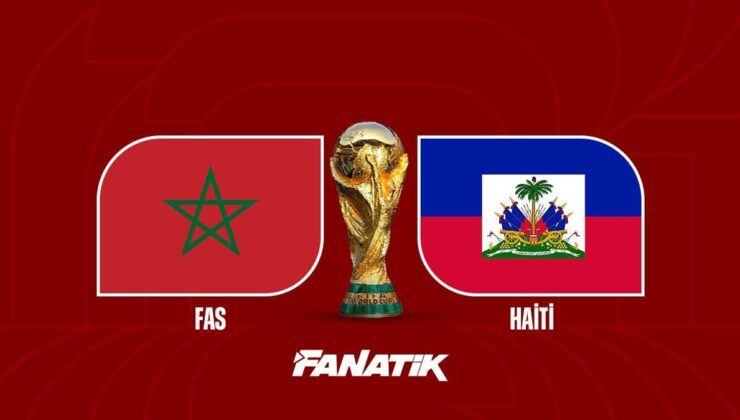CANLI| Fas – Haiti (Dünya Kupası C Grubu)
