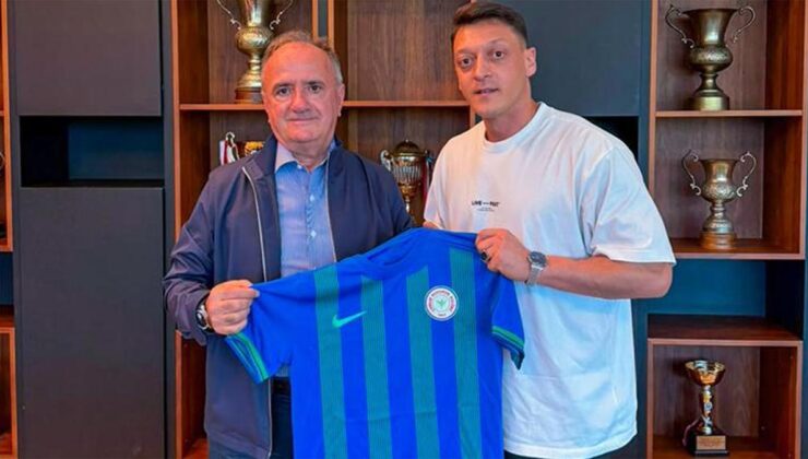 Çaykur Rizespor, Mesut Özil’i resmen açıkladı! İş birliği anlaşması…