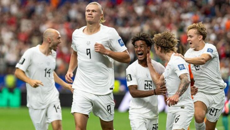 Erling Haaland yazdı, Norveç turladı! Durdurulamıyor; gol atma serisi 13 maça çıktı