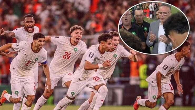 Fas, penaltılarla Hollanda’yı eledi! Maça damga vuran görüntü | Hollanda – Fas maç sonucu: 1 (2)-(3) 1