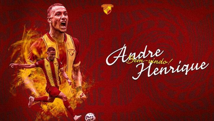 Göztepe resmen açıkladı: Yeni golcü Andre Henrique