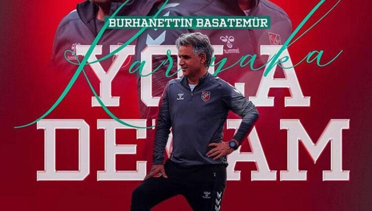 Karşıyaka’dan Burhanettin Basatemür’e yeni sözleşme