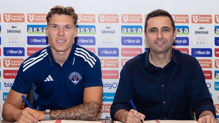 Kenan Kurtovic resmen Kasımpaşada Genç golcüden 5 yıllık imza
