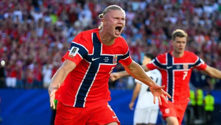 Norveç’i Haaland sırtladı