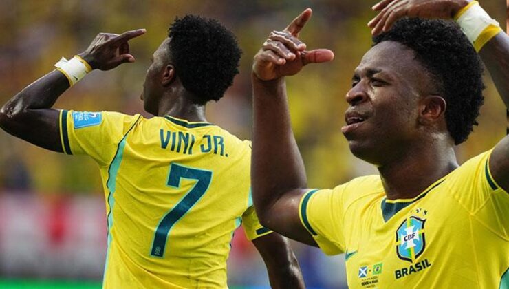 (ÖZET) Vinicius JR duble yaptı, Brezilya rahat kazandı! İskoçya – Brezilya maç sonucu: 0-3