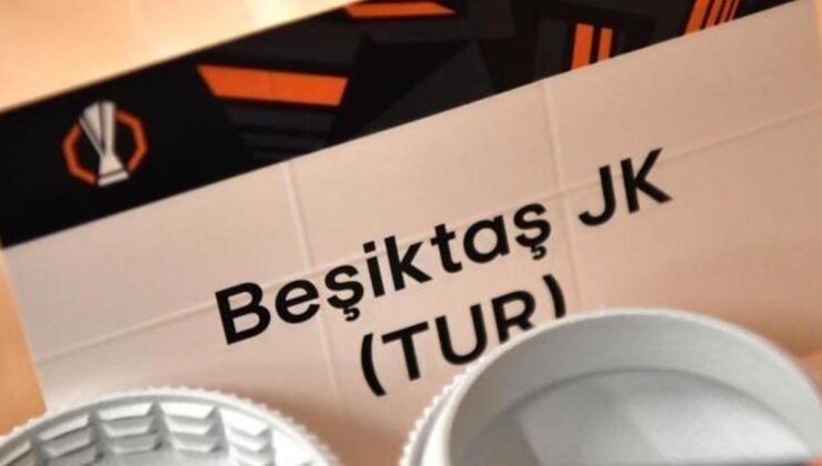 CANLI |UEFA Avrupa Ligi’nde Beşiktaş’ın rakibi belli oldu! Sürpriz kura çekimi
