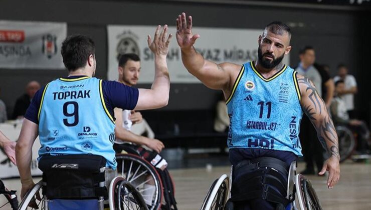 Tekerlekli Sandalye Basketbol Süper Ligi’nde şampiyon Fenerbahçe