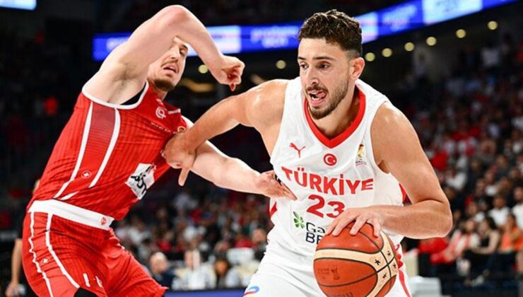 12 Dev Adam 2027 Dünya Kupası yolunda 6’da 6 yaptı… Türkiye – İsviçre maç sonucu 95-72