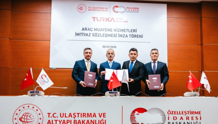 Araç muayenesinde yeni dönem! TURKA’nın imtiyaz sözleşmesi imzalandı