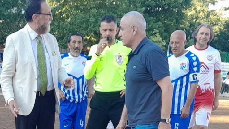 Başlama vuruşu Rıza Çalımbay’dan