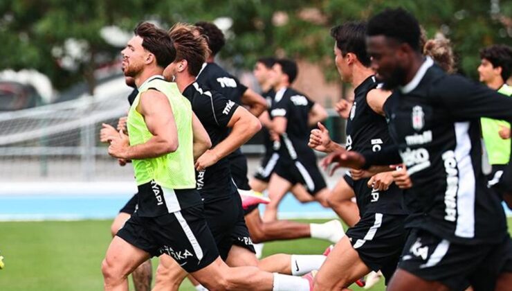 Beşiktaş yeni sezon hazırlıklarını sürdürüyor