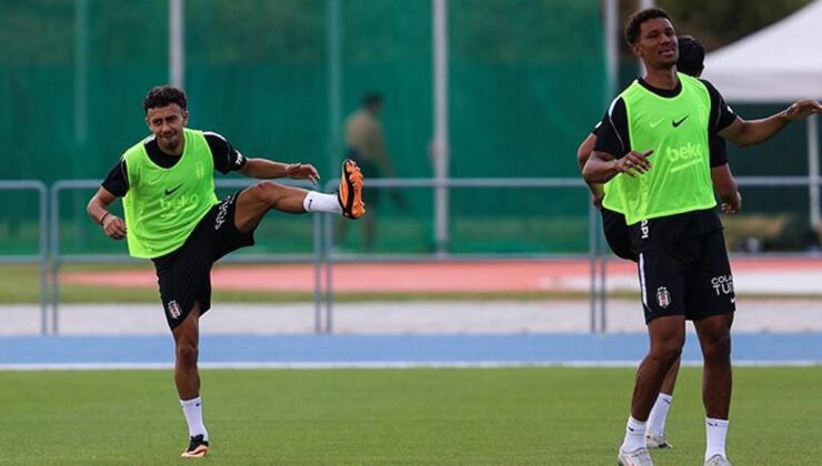 Beşiktaş’ın yeni transferi İlhan Fakılı, takımla ilk kez çalıştı