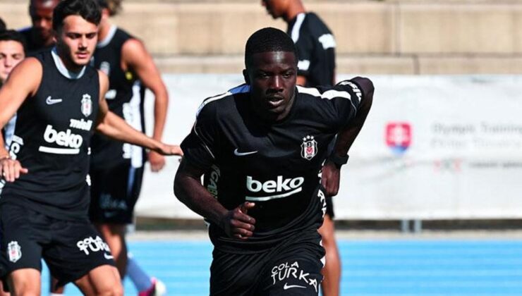 Beşiktaş’ın yeni transferi Kassoum Ouattara, ilk idmanına çıktı