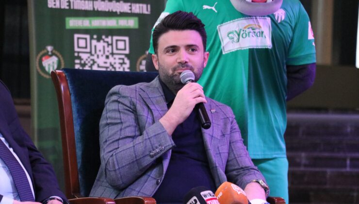 Bursaspor'da hedef Süper Lig'e yükselmek