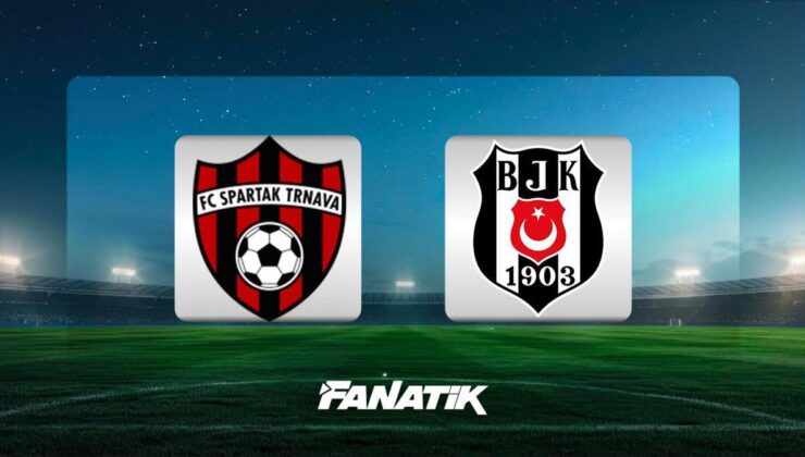 🚨Canlı Yayın İzle: Spartak Trnava – Beşiktaş hazırlık maçı Canlı Anlatım – ST BJK maçı kadroları, skoru ve istatistikleri
