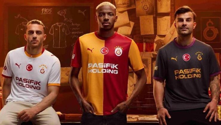 Galatasaray yeni sezon formalarını tanıttı